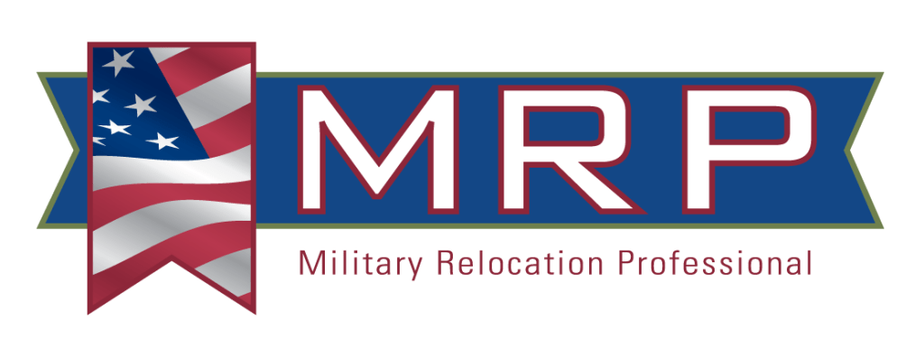Military Relocation Professional (MRP) certification logo.